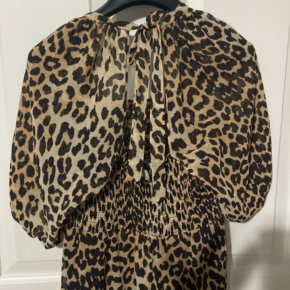 Cheetah Print Maxi Dress - Picture 2 of 3